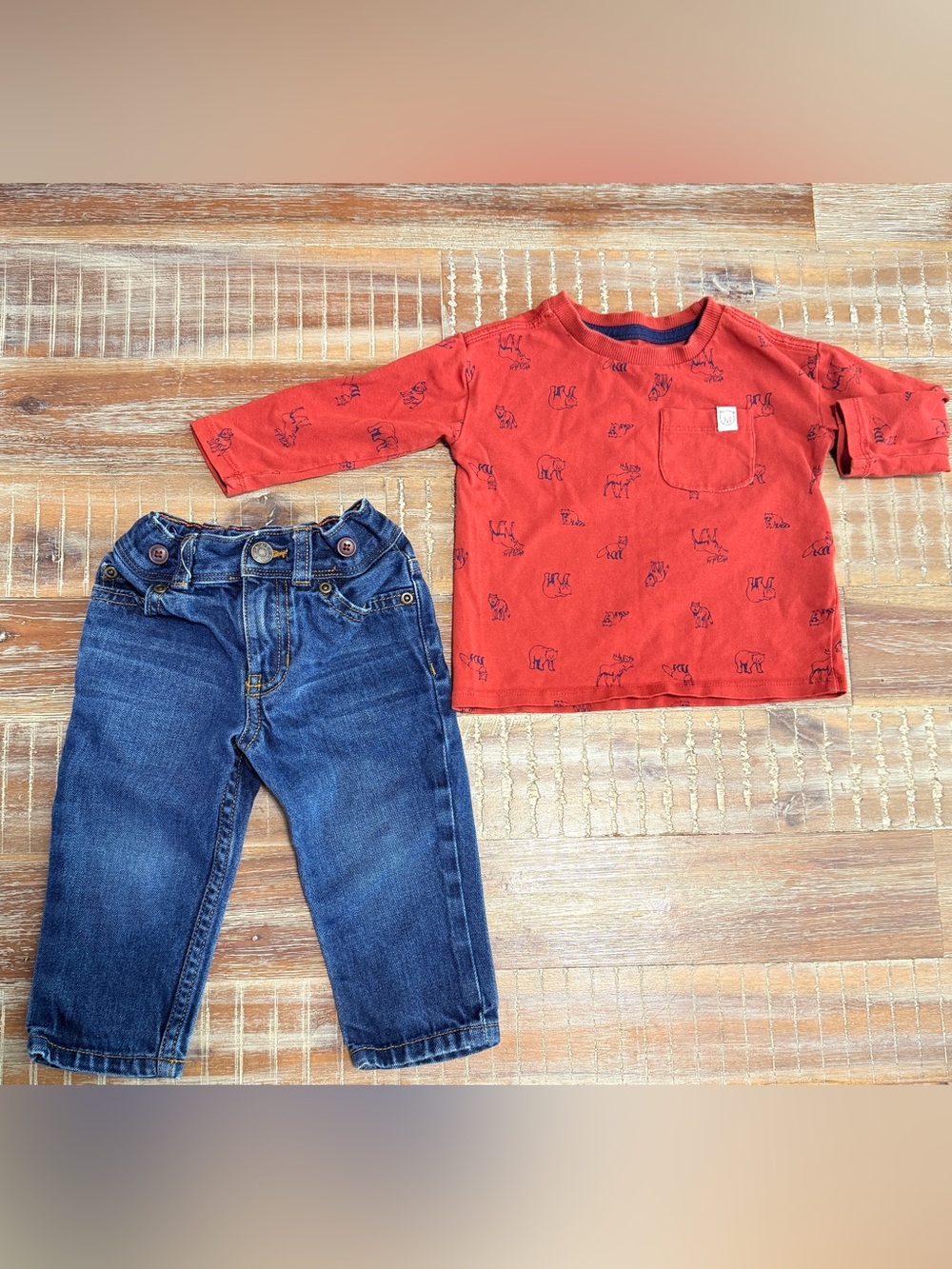 3/$15 Carters and tahari outfit 12m